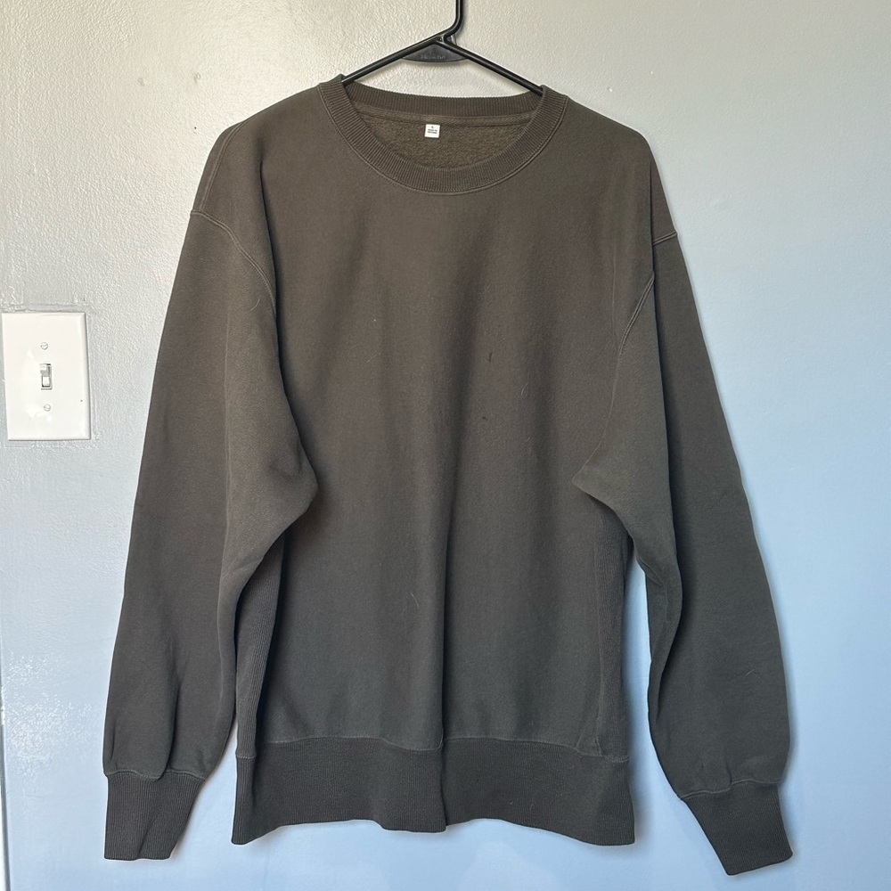 GU Heavyweight Oversized Crew Neck